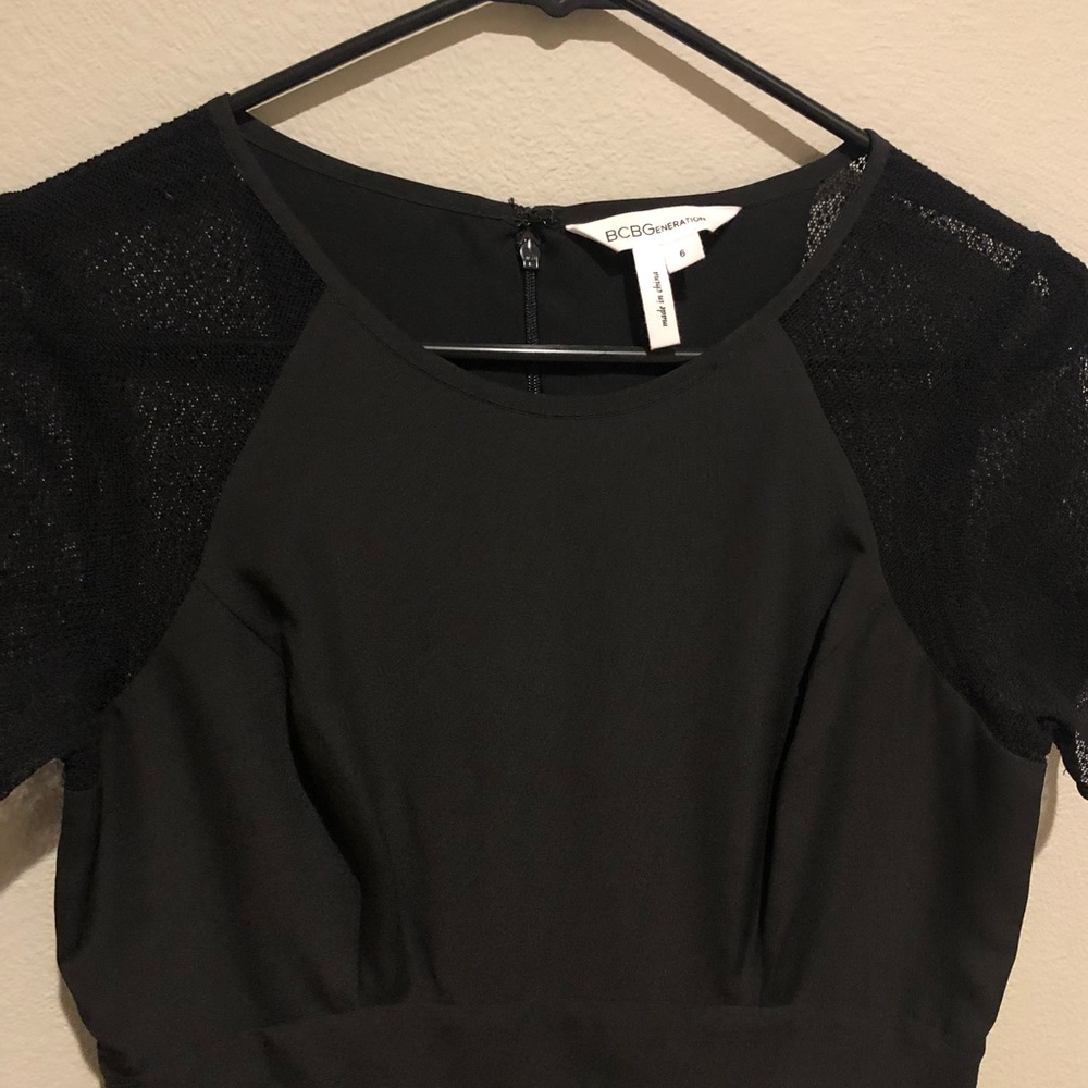 BCBGeneration Black A line dress - Picture 3 of 8